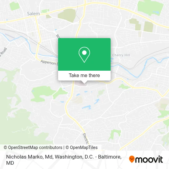 Nicholas Marko, Md map