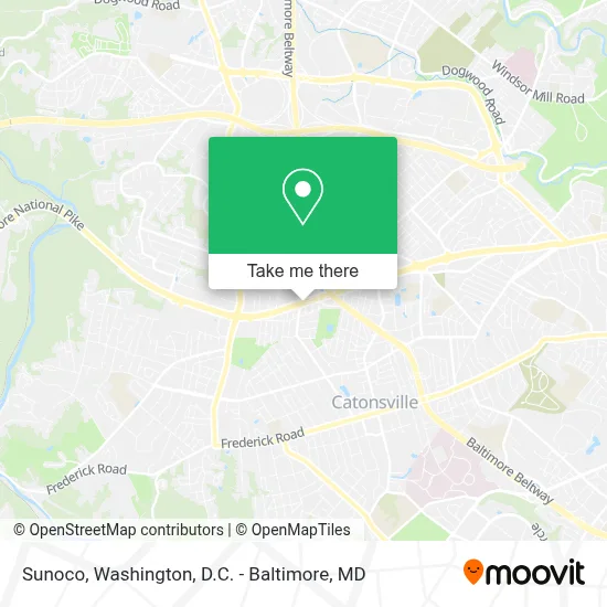 Sunoco map