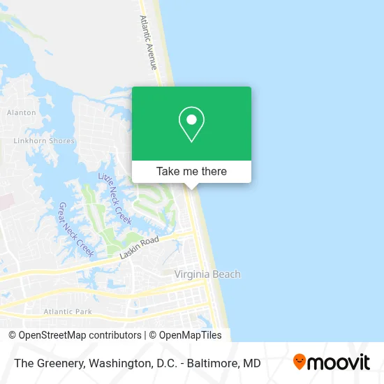 The Greenery map