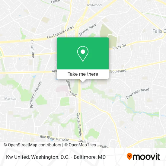 Kw United map