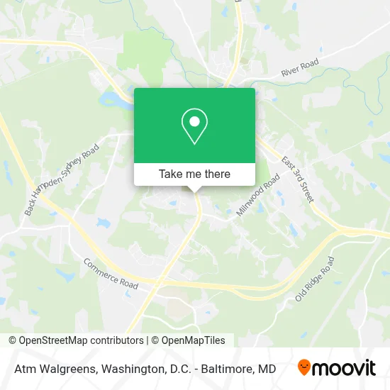 Atm Walgreens map
