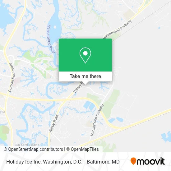 Holiday Ice Inc map