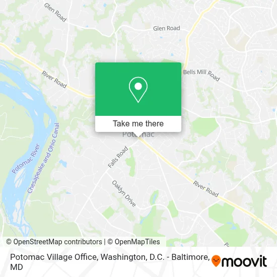 Potomac Village Office map
