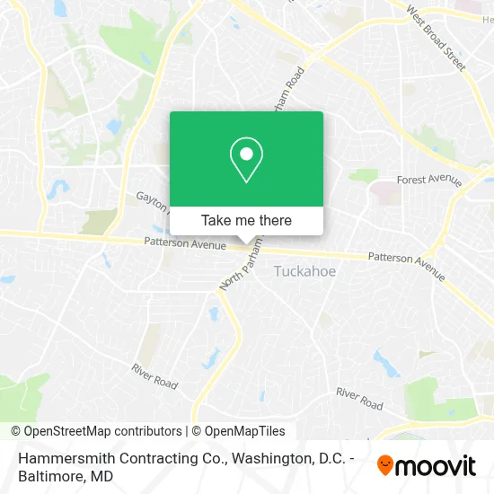 Hammersmith Contracting Co. map