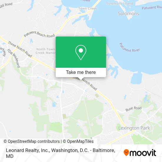 Leonard Realty, Inc. map