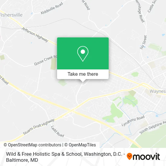 Wild & Free Holistic Spa & School map