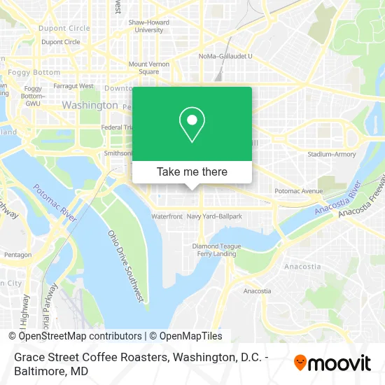 Grace Street Coffee Roasters map