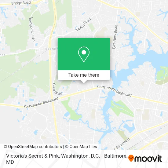 Victoria's Secret & Pink map