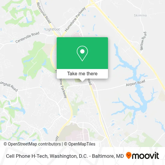 Cell Phone H-Tech map
