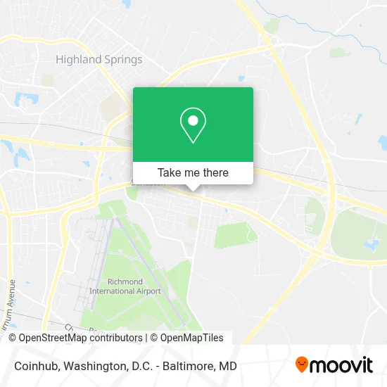 Coinhub map