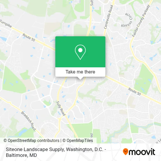 Siteone Landscape Supply map