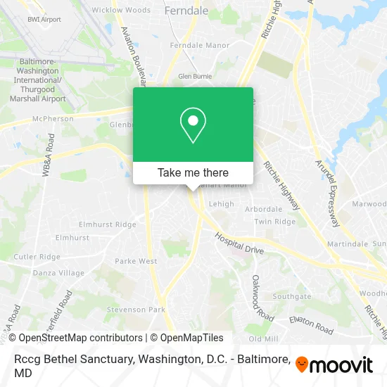 Rccg Bethel Sanctuary map