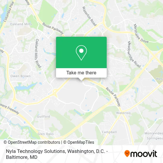 Nyla Technology Solutions map