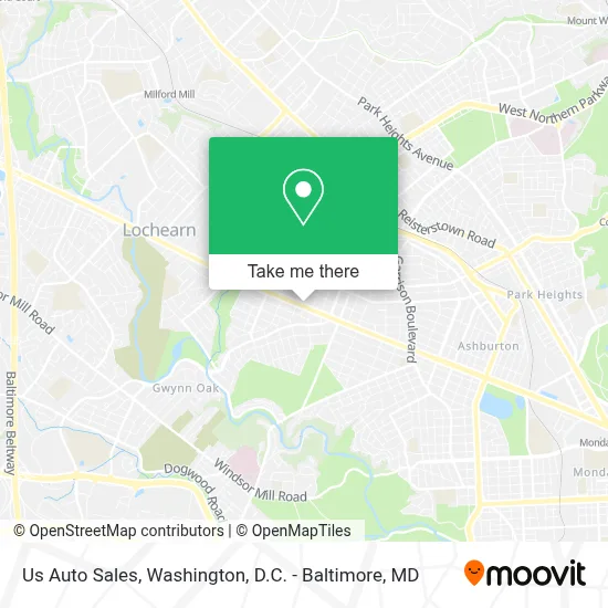 Us Auto Sales map