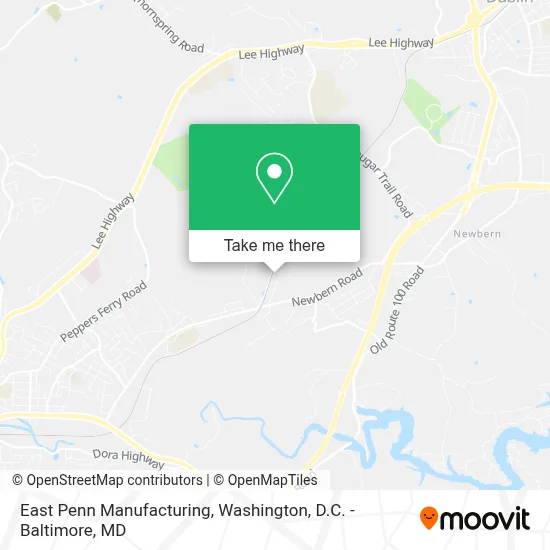 East Penn Manufacturing map
