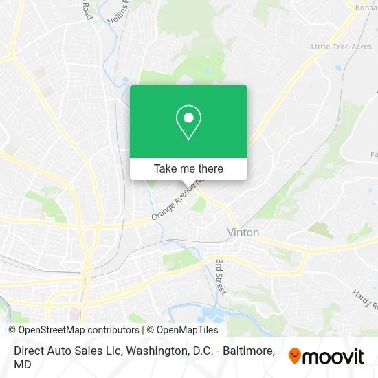 Direct Auto Sales Llc map