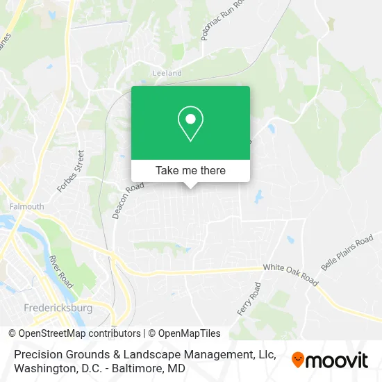 Precision Grounds & Landscape Management, Llc map