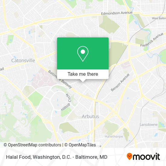 Halal Food map