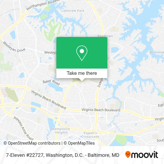 7-Eleven #22727 map