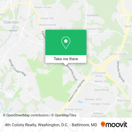4th Colony Realty map