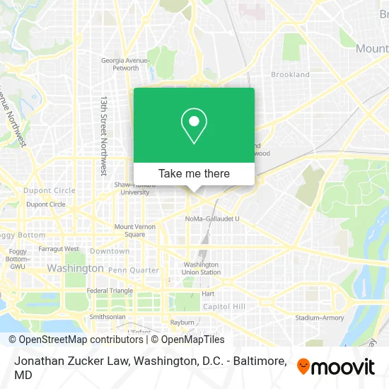 Jonathan Zucker Law map