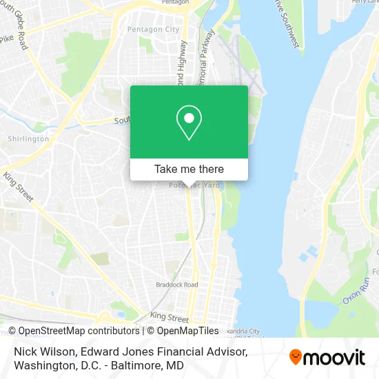 Nick Wilson, Edward Jones Financial Advisor map