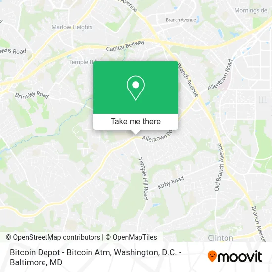 Bitcoin Depot - Bitcoin Atm map