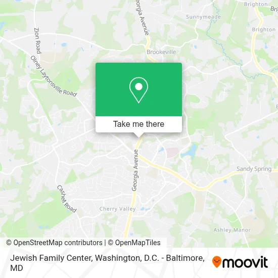 Jewish Family Center map