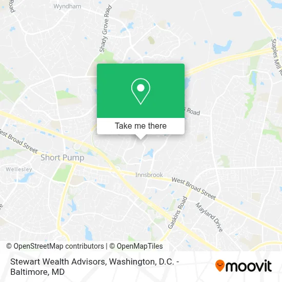Stewart Wealth Advisors map