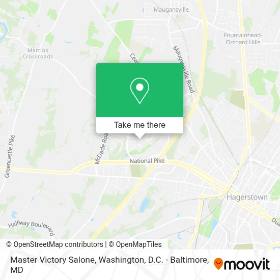 Master Victory Salone map