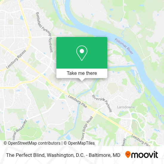 The Perfect Blind map