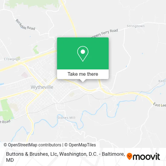 Buttons & Brushes, Llc map