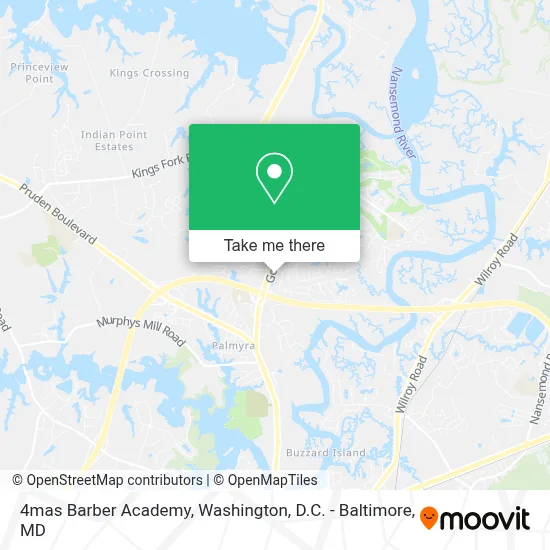 4mas Barber Academy map