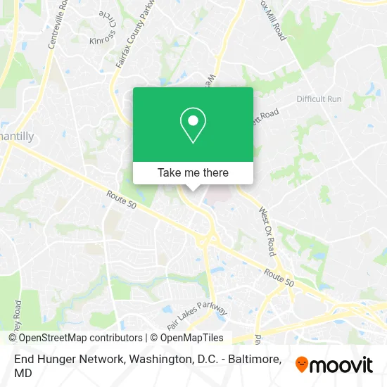 End Hunger Network map