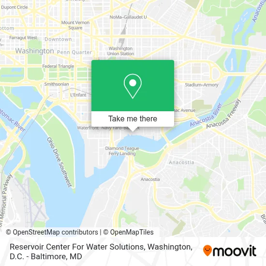 Reservoir Center For Water Solutions map