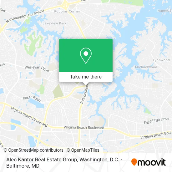 Alec Kantor Real Estate Group map
