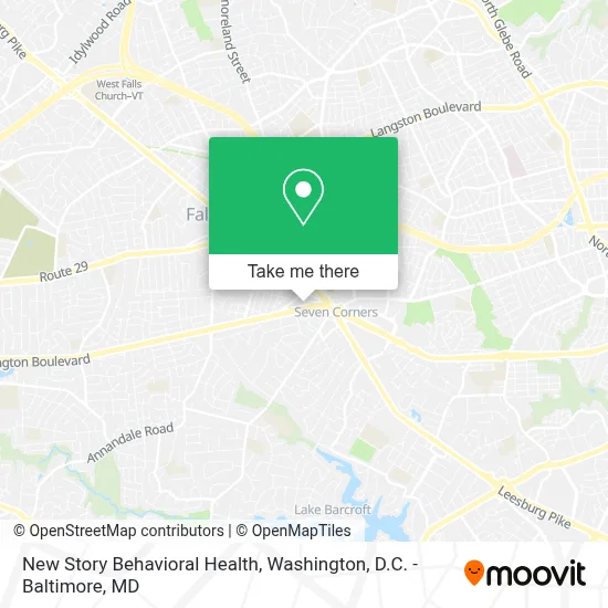 New Story Behavioral Health map
