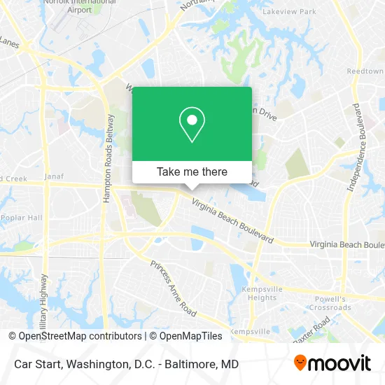 Car Start map
