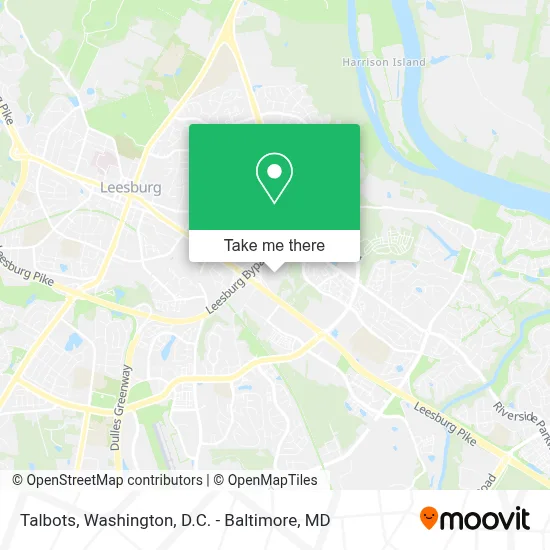 Talbots map