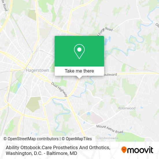 Ability Ottobock.Care Prosthetics And Orthotics map