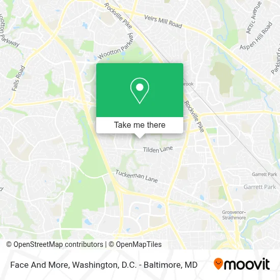 Face And More map