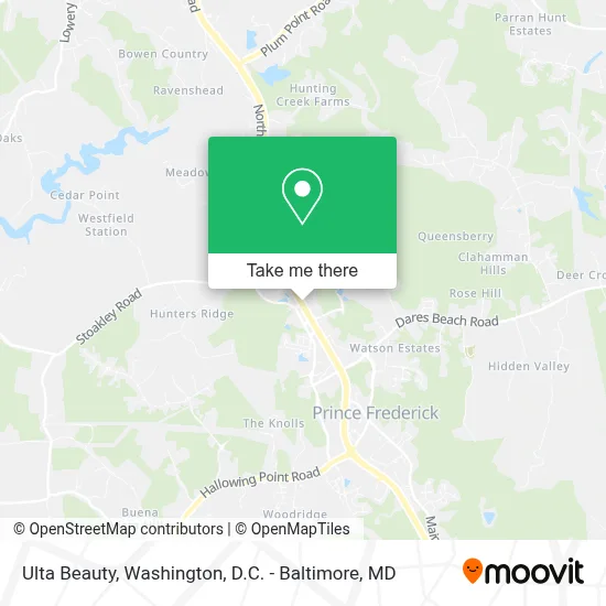 Ulta Beauty map