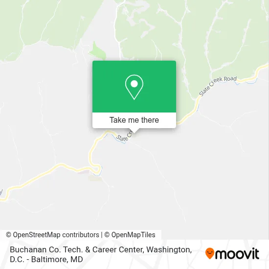 Buchanan Co. Tech. & Career Center map