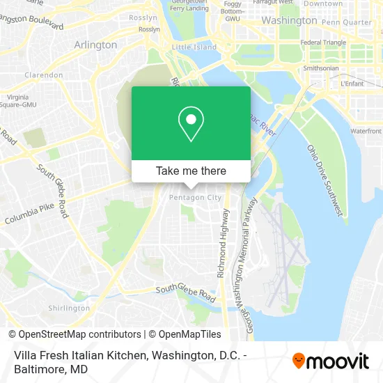 Villa Fresh Italian Kitchen map
