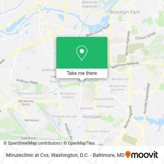 Minuteclinic at Cvs map