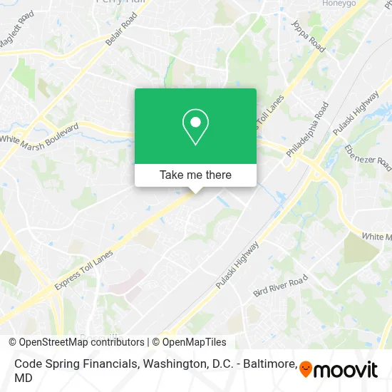 Code Spring Financials map