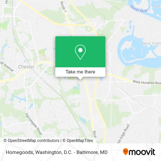 Homegoods map