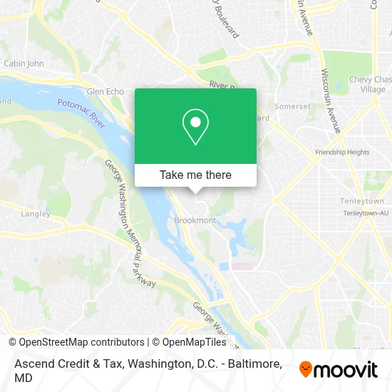 Ascend Credit & Tax map