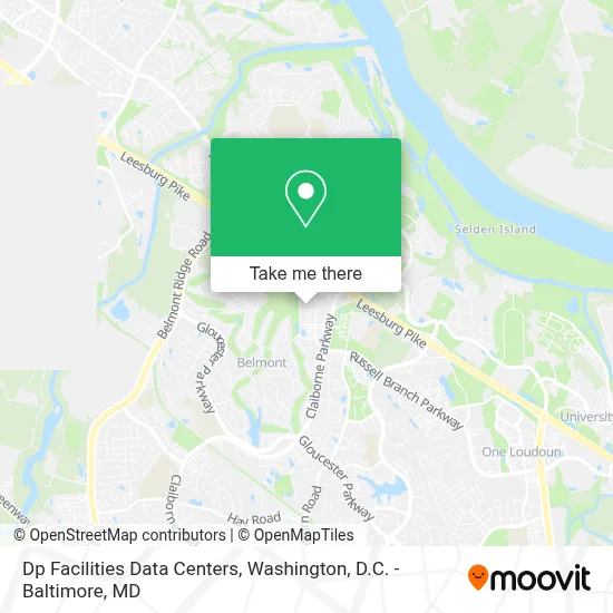 Dp Facilities Data Centers map