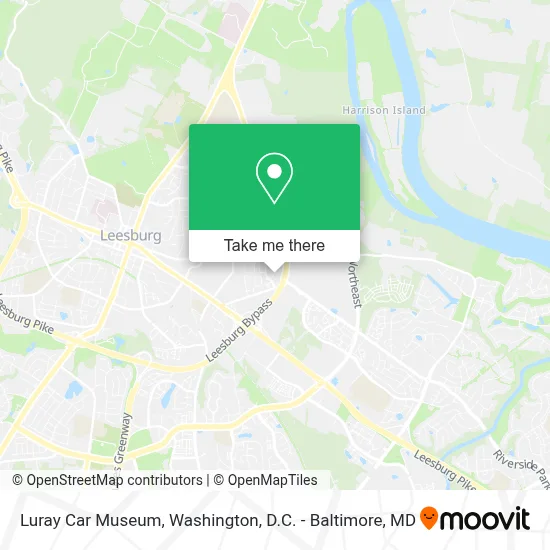 Luray Car Museum map